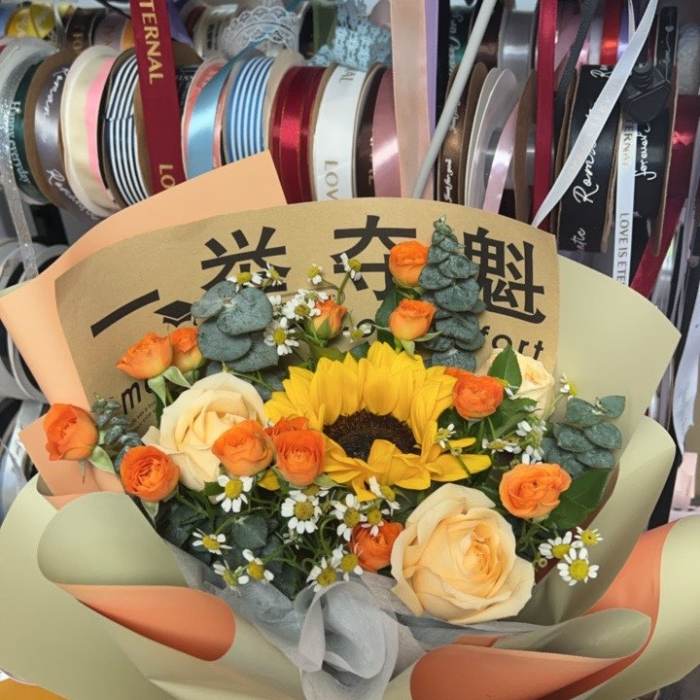 河池东兰县送高考生什么花
